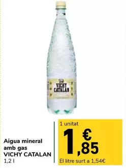 Vichy Catalán - Aigua Mineral Amb Gas