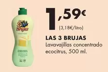 Las 3 Brujas - Lavavajillas Concentrado Ecocitrus