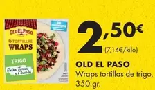 Old El Paso - Wraps Tortillas De Trigo