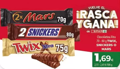 Mars - Chocolatina Xtra