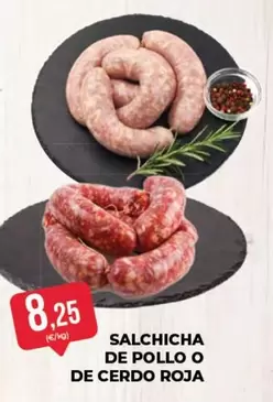 Salchicha De Pollo O De Cerdo Roja