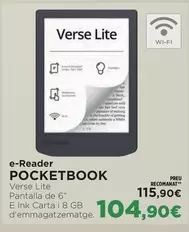 Verse Lite Pantalla De 6" E Ink Carta I 8 Gb D'emmagatozmatage