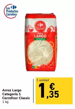 Carrefour - Arroz Largo Categoria 1 Classic