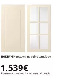 Hueso/vitrina Vidrio Templado