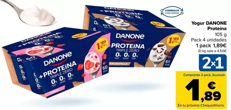 Danone - Yogur Proteina