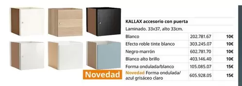 Blanco - Kallax Accesorio Con Puerta