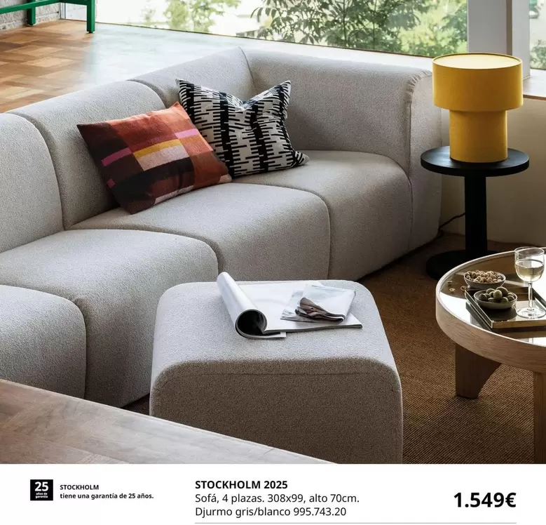 Stockholm 2025 Sofá