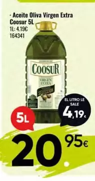 Coosur - Aceite Oliva Virgen Extra 5l