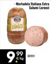 Salumi Lorenzi - Mortadela Italiana Extra