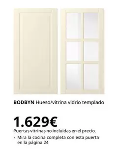 La Cocina - Hueso/vitrina Vidrio Templado