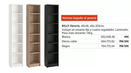 billy - Billy librería