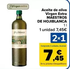 Maestros De Hojiblanca - Aceite De Oliva Virgen Extra  