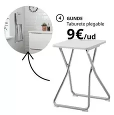 Taburete Plegable