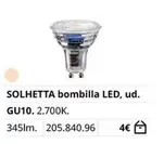 Solhetta Bombilla Led