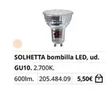 Solhetta Bombilla Led