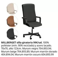Millberget Silla Giratoria