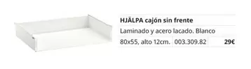 Blanco - Hjalpa Cajon Sin Frente