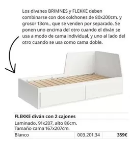 Brimnes - Flekke Divian Con 2 Cajones