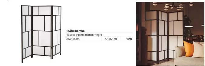 Mesa De Jamón Y Blanco/negro