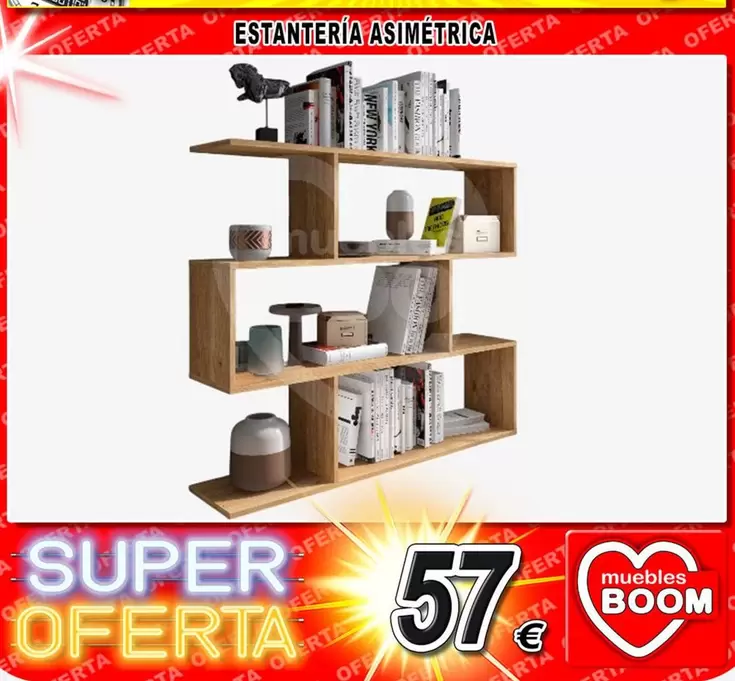  Estantería Asimétrica