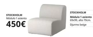 Stockholm Módulo 1 Asiento