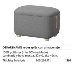 haya - Reposapiés Con Almacenaje