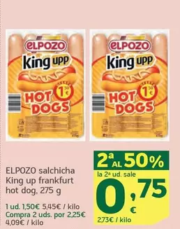 Elpozo - Salchicha King Up Frankfurt Hot Dog