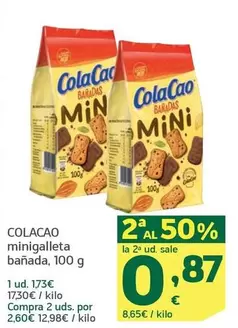 Cola Cao - Minigalleta Banada