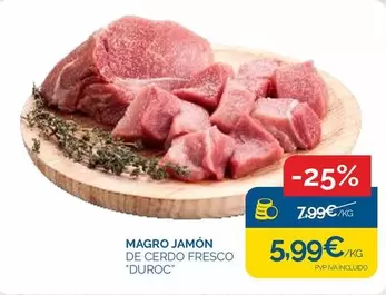 duroc - Magro Jamon De Cerdo Fresco Duroc
