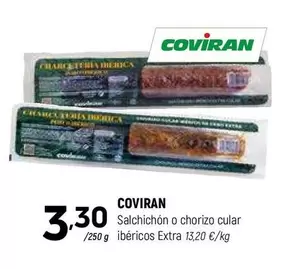 coviran - Salchichon O Chorizo Cular Ibericos Extra