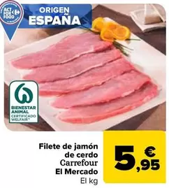 carrefour - Filete De Jamon De Cerdo El Mercado