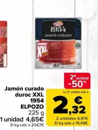 Elpozo - Jamon Curado Duroc Xxl 1954