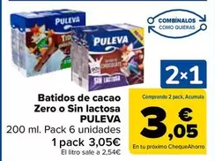 Puleva - Batidos De Cacao Zero O Sin Lactosa