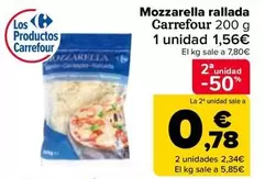 carrefour - Mozzarella Rallada