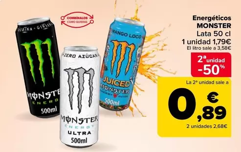 Monster - Energéticos
