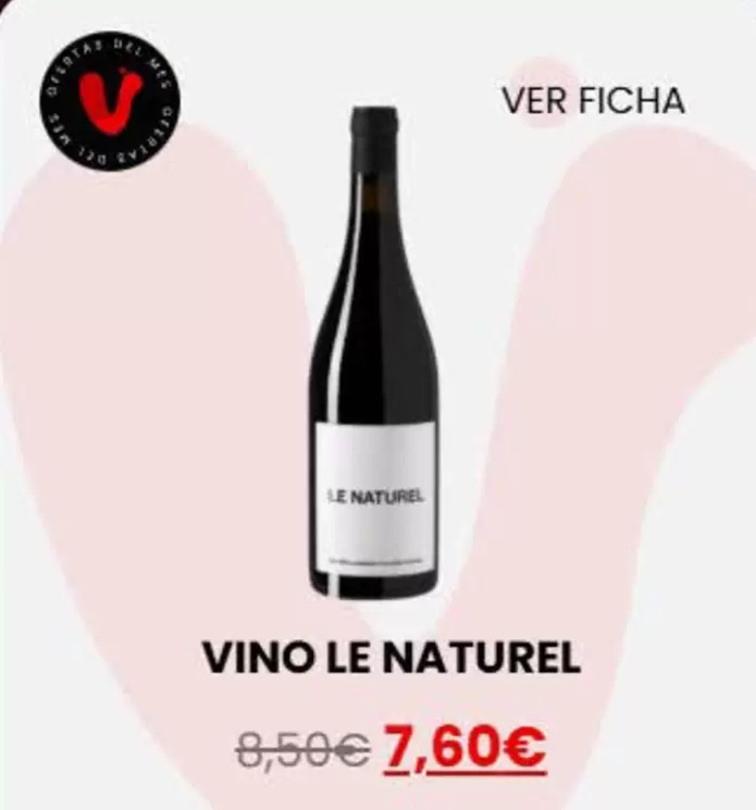 Le Naturel - Vino