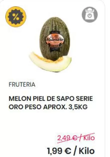 Approx - Melon Piel De Sapo Serie Oro Peso
