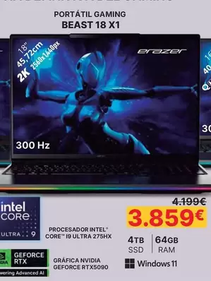 Portatil Gaming Beast 18 X 1 