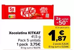 Nestlé - Xocolatina Kitkat