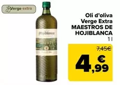 Maestros De Hojiblanca - Oli D'oliva Verge Extra