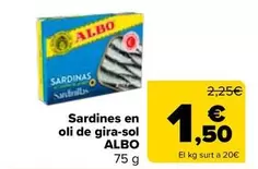 Albo - Sardines En Oli De Gira-sol