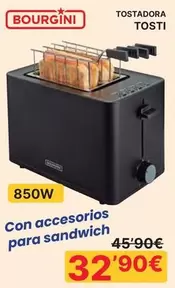 Bourgini - Tostadora Tosti
