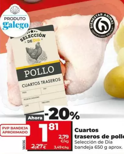 Seleccion De Dia - Cuartos Traseros De Pollo 