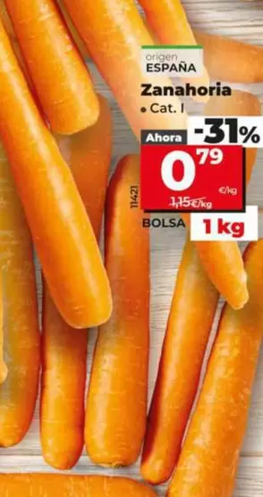 Zanahoria 1 Kg