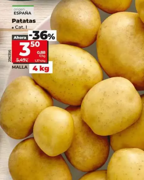 Patatas 4 Kg