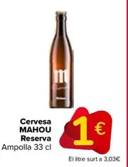 Mahou - Cerveza Reserva