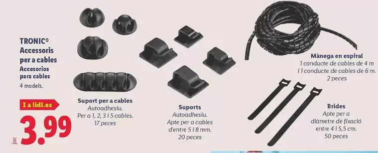 Tronic - Accesorios Para Cables
