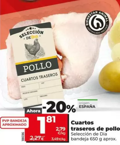 Seleccion De Dia - Cuartos Traseros De Pollo 