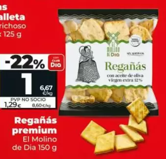 El Molino De Dia - Regañás Premium 150 G