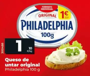Philadelphia - Queso De Untar Original 100 G